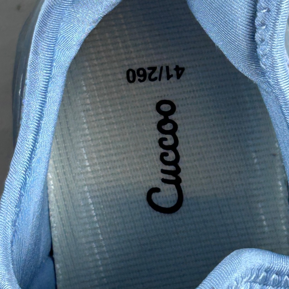 Cuccoo Women's Running‎ Slip In NEW Sz. 10 Light Blue Rhinestone - Picture 12 of 12